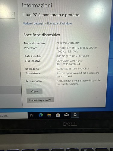 Dell latitude 5310 i5 - latitude, i5-10310u