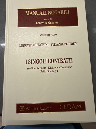 Manuale notarile genghini - manuale,