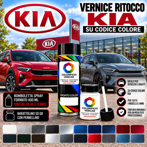 Tutti codici colore kia - tutti,