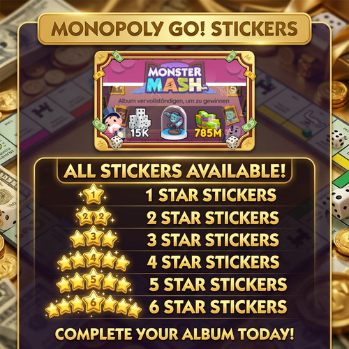 Adesivo album monopoly - adesivo,