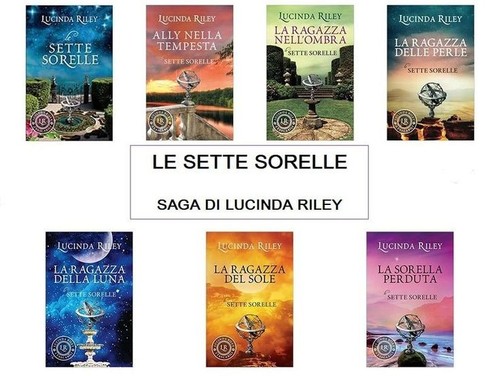 Lucinda riley sette volumi - riley,, i