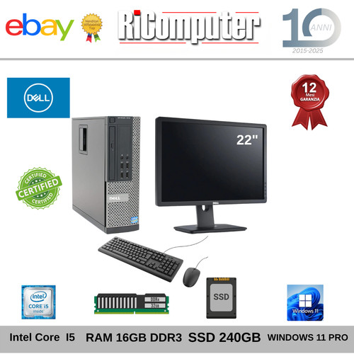 Postazione completa intel - pc,