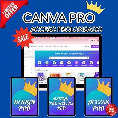 Canva invito privato pro - canva,